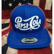 Vintage cap pepsi cola trucker snapback tag made in usa