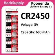 Koonenda CR2450 Lithium Battery 3V 2450