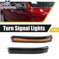X AUTOHAUX Turn Signal Light Assembly for Ford F-150 2009-2014 Cars 9L3Z-17E749-AA 9L3Z-17E748-AA Si