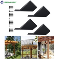 Pavilion Support Brackets Heavy Duty 45 Degree For 2x4 Lumber