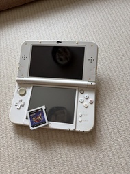 NDS New Nintendo 3DS LL 白色連MHXX