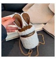 Túi mini nữ đeo chéo dáng tai thỏ mẫu mới nhỏ nhắn cute dễ thương thời trang DC301