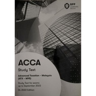 BPP book - ACCA Advanced Taxation - Malaysia -(ATX-MYS) Study Text & Practice & Revision Kit