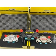 Heo FJN ST1 2pis chính hãng cnc - đen bạc xám