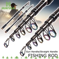 HUAYUEJI Telescopic Fishing Rod Portable Travel Ultralight Carp Feeder