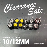 10mm & 12mm / 1:64 Hot Wheels Rubber Wheels Real Riders / Steelie Watanbe / Clearance Sale / Hot whe
