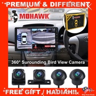 (CLEARANCE) MOHAWK 9"/10" Android Player 1080P AHD 4-Way Night Vision Bird View 360° Surounding Reverse Parking Camera