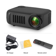 A2000 MINI Projector Home Cinema Theater Portable 3D LED Video Projectors Game Laser Beamer 4K 1080P Via HD Port Smart TV BOX portable projector