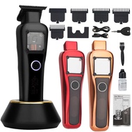 High-Speed Hair Clipper Vector Motor DLC Coating Blade Haircut Supplies Men's Cordless Hair Clipper