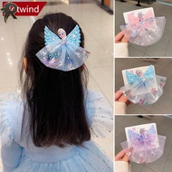 RL Children's Hairpin Princess Little Girl Sweet Cute Mesh Hair Clip Cute Baby Hair Headdress Suit O