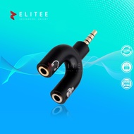 3.5mm Audio Jack Splitter Audio Headset And Mic - AUDIO BRANCH MIC SPEAKER - U Shape