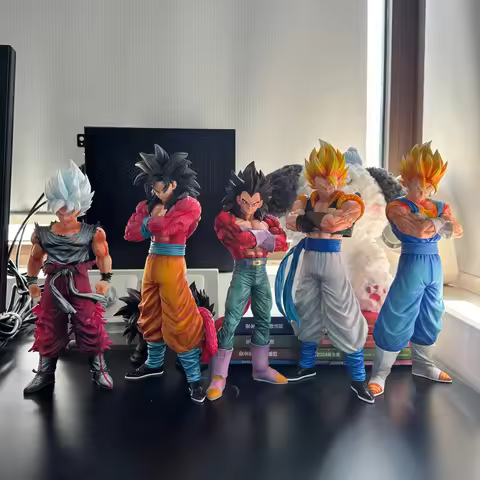 JT Studio Dragon Ball collection Anime Figures SSJ4 Son Goku Figures Super Saiyan 4 Statue Collectio