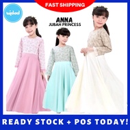 [POST TODAY] BAJU RAYA ANAK PEREMPUAN WIDAD KIDS ANNA JUBAH PRINCESS 2023 SEDONDON KANAK BABY GIRL  