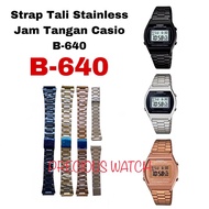 Casio b-640 b-640 b 640 stainless Watch Strap casio b640 stainless Watch Strap