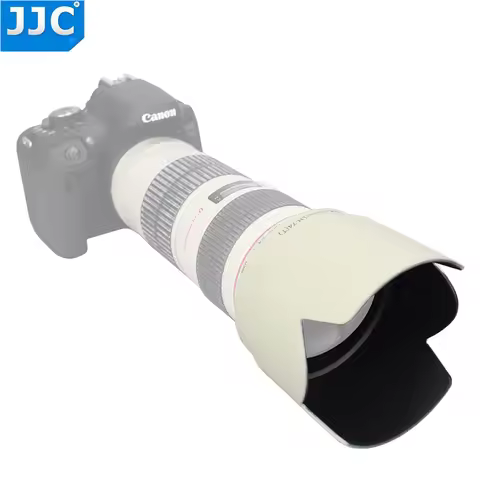 JJC Bayonet Lens Hood Shade for CANON EF 70-200mm f/4L IS USM/EF 70-200mm f/4L USM replace ET-74 rep