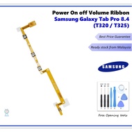 Power On Off Volume Button Flex Cable Ribbon for Samsung Galaxy Tab Pro 8.4 ( T320 / T325 ) with FREE Opening tool
