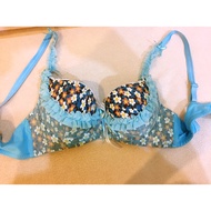 Scarlet blue floral bra B75
