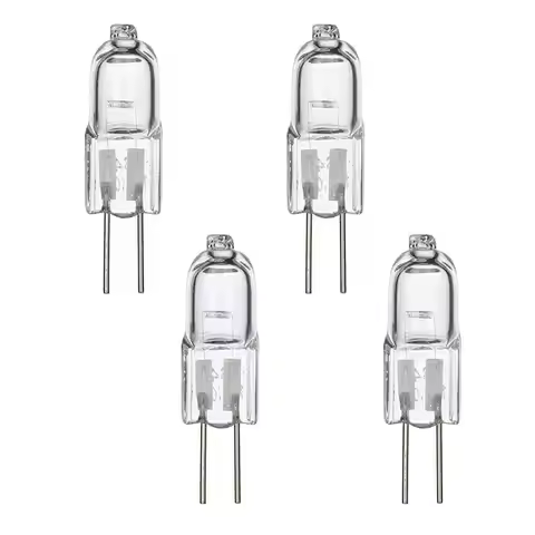 20W 12V G4 Halogen Bulb Oven Light Halogen Bulb 2600K Warm White Bulb Beads Crystal Lamp Bulb Home A