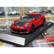 [New in May] Ready Stock Mini Cut 1: 18 Porsche 911 991.2 GT2 RS Alloy Car Model