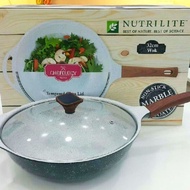 32cm Wok Chefology Marble Ceramic Non-stick Cookware 大理石陶瓷不粘锅 Amway Nutrilite
