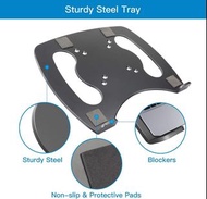 實體店鋪/SF(清貨區) Laptop iPad Tray Steel Notebook Holder for Monitor VESA Mount Stand Fits VESA 100x100 m