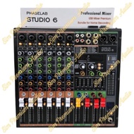 Mixer Audio Phaselab Studio 6 6Channel Original Phaselab Studio6