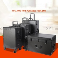 Password Aluminum Trolley Tool Box Suitcase Storage Case Hardware Equipment Instrument Lock Sponge