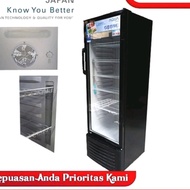 KULKAS SHOW CASE AQUA 1 PINTU TYPE AQB 261 VL