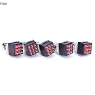 Han 5 pcs 3PDT 9-Pin Guitar Effects Stomp Switch Pedal Box Foot Metal True Bypass SG