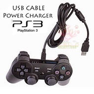 USB Cable Charging PlayStation PS 3 Controller Video Games Approx 3 Meter / Kabel Data Stik Ps 3 Kab