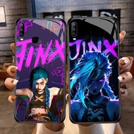 DF-64 JINX Arcane TPU HD Glass Casing for VIVO Y17 Y95 Y15 Y85 Y12 Y11 V9 Y89 Y91C Y93 X23 Y19 Y91