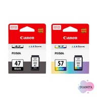 Canon PG-47 BLACK / CANON CL-57 COLOR / CANON CL-57s COLOR Original