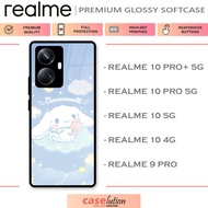 Glossy Softcase For REALME 10 4G | 10 5G | 10 Pro 5G | 10 Pro Plus + 5G | 9 Pro [Cinnamoroll]