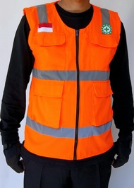 Rompi Safety Pria Dewasa Terbaru 2025 Bahan American Drill Tr Kualitas Premium | . Rompi Kerja Proye