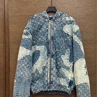LV nigo連帽牛仔外套