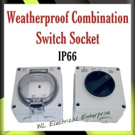 13A Weatherproof Swtiched and Socket Outlet - IP66