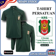 𝐆𝐎𝐋𝐃 𝐂𝐋𝐔𝐁 T-shirt KRS Lengan Panjang/ T-shirt KRS Lengan Pendek/ T-shirt Persatuan KRS/ T-shirt Kade