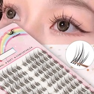 New Product#False Eyelashes 120Cluster Cut Natural Curl,10Large Capacity,Fairy style8ee