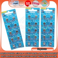 Vinnic AG3 LR41 Battery Stone Button Battery Small Battery Watch Battery Mini Alkaline Battery L736F