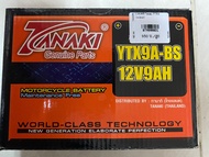 แบตเตอร์รี่ Tanaki Battery YTX9-BS ความจุไฟ 9AH ขนาด (ยาวxกว้างxสูง)150mm x 87mm x 105mm BMW S1000RR