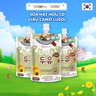 Sữa hạt hữu cơ giàu Canxi LUSOL Hàn Quốc 100ml cho trẻ 8 tháng tuổi - ALADDIN VINA