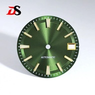 New 28.5mm NH35 Dial Sunburst Dial Blue Lume for NH35 Movement Watch Accessories