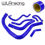 QQ-Blue & Yellow 6pcs Silicone Radiator Hose Set PQY Logo For HONDA CIVIC DOHC Type R DC2 EK4/9 B16A