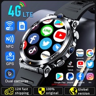 4G LTE Smartwatch with Wifi Download APP Software Dual Camera Video Calls 1.39" Smart Watch for Men Supports Google Play Store