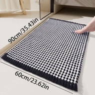 ⭐️【มีในสต๊อก+คลังสินค้าท้องถิ่น】⭐Carpet Cotton With Tassel Hand Knotted Woven Mat Nordic Rug For Bed