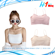 Bra Wanita 6614 Bh Crop Top Ala Korea Pakaian Dalam Wanita Bra Fashion Tali Kecil Cup