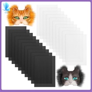 20pcs Plastic Mesh Fursuit Waterproof Printable Mesh Canvas SheetsDIY Fur Costume Cosplay