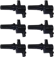 ignition coil pack 6X 1W4U12A366AA 2-pin For LINCOLN LS 3.0 V6 24V 1998-1W4Z12029AA 2W4Z12029AB XR81