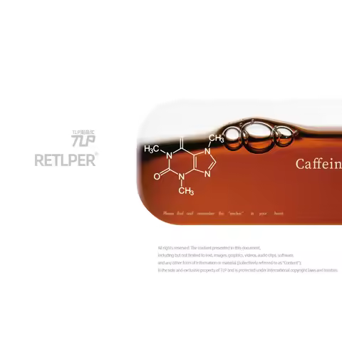 Retlper Reflective Car Stickers Original Caffeine Chemical Formula Car and Motorcycle Decorative Fla