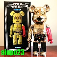 Medicom 1000% Bearbrick ~ Star Wars C3PO Be@rbrick The Force Awakens Version